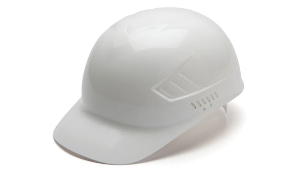 Pyramex Safety Bump Cap HP40010 Ridgeline Bump Cap White